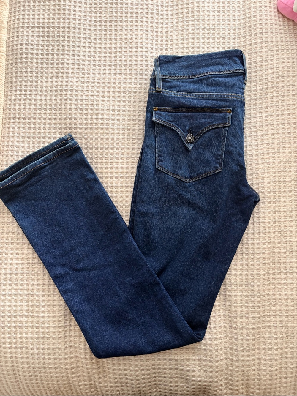 Hudson Jeans Deep Indigo Skinny Jeans